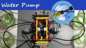 Водяной насос из Lego Technic/Lego water pump