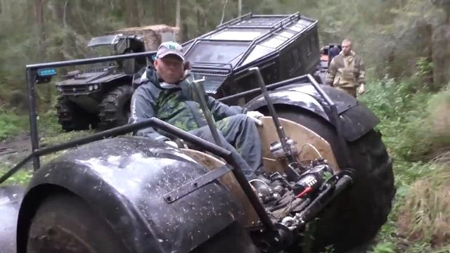 Танковая дорога или Рукав судьбы.Квадроцикл Дозер с экипажем из Череповца смотреть онлайн