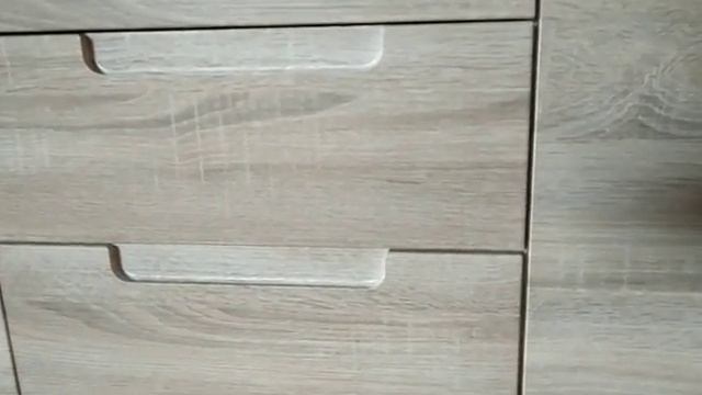 Обзор тумбы Szynaka Meble Lyon 03, Польша( цвет дуб сонома) смотреть онлайн