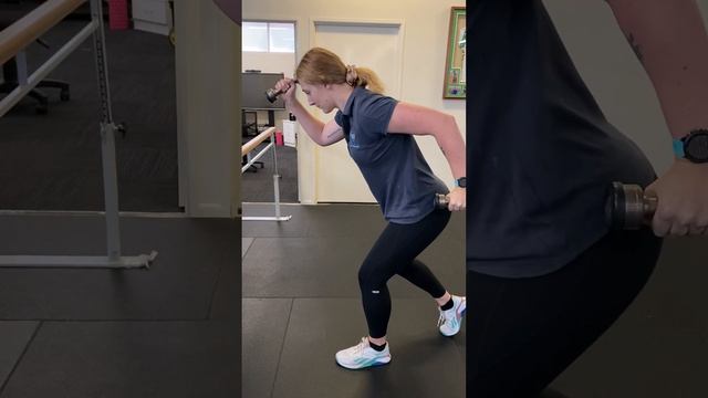 Running Hinge pattern with DB arm swing смотреть онлайн