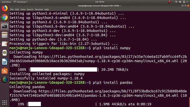 How to install python packages смотреть онлайн