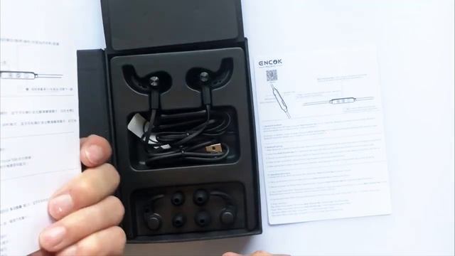 BASEUS S06 In ear headphones (Encok music) Unboxing смотреть онлайн