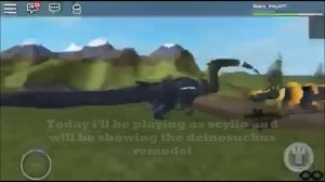 Roblox Super's Testing Place - Playing as Scylla! + New Deinosuchus?