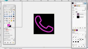 HOW TO MAKE A GLOWING NEON ICON WITH GIMP