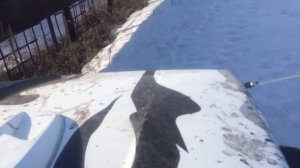 Нива на тракторной резине