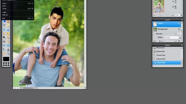 Pixrl Photo Editor (swaping face) смотреть онлайн