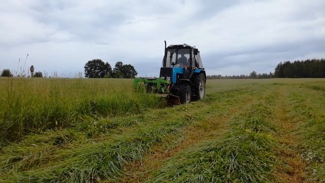 Передняя навеска на МТЗ 82 с ВОМ смотреть онлайн