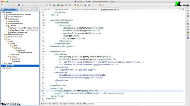 #2 Restful Web Services Tutorial | Running our First Rest Jersey Application