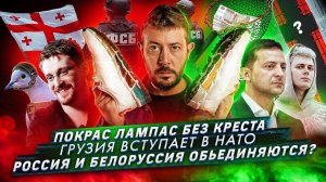 Грузия вступает в НАТО // Покрас Лампас остался без креста // Россия и Белоруссия объединяются?