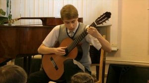 А.Иванов-Крамской Хороводная "Как у месяца" (Guitar)дмш 15