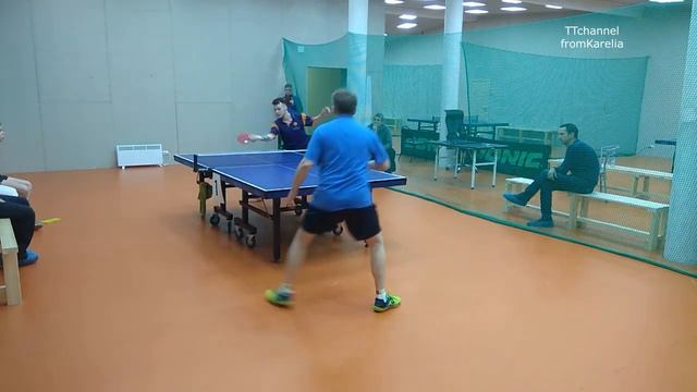 Матч за 3 место Климович М.(585)-Мошников Б.(785) рождественский турнир по настольному теннису смотреть онлайн