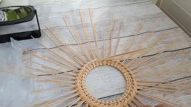 Двухсторонее зеркало / плетение из бумаги смотреть онлайн