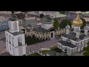 3D-модель Ярославля до революции