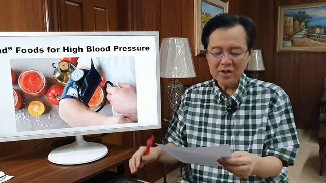 Natural na Paraan Para Ibaba ang Blood Pressure - By Doc Willie Ong Internist and Cardiologist