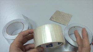 Скотч Алюминиевый  и Алюминиевый армированный