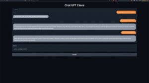 Chat GPT Web Clone Yapıyoruz