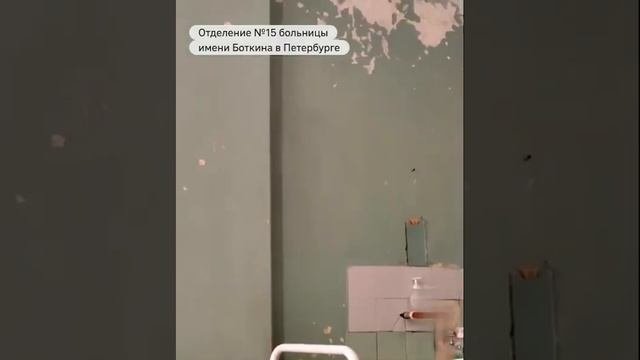 Россия, Санкт-Петербург, больница им. Боткина. Вы ещё не видели больниц в Урюпинске #россия #позор