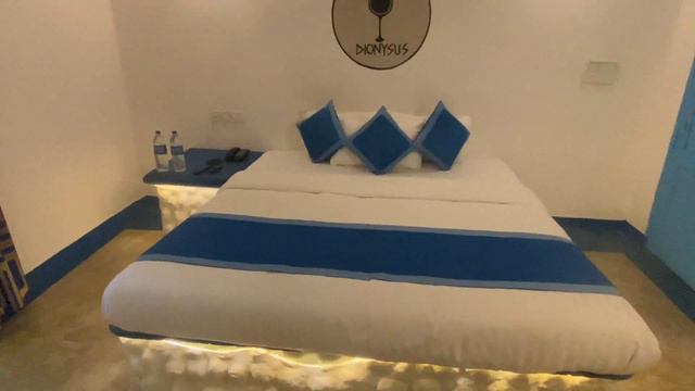 Makarios boutique hotel, Baga Beach | Budget friendly hotel in goa | Greek theme based hotel #video