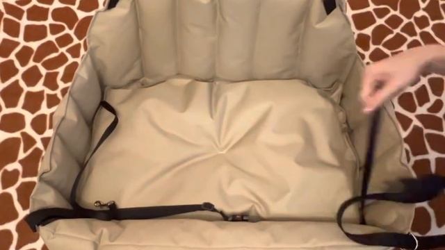 ?Автокресло-лежанка для собак средних размеров смотреть онлайн