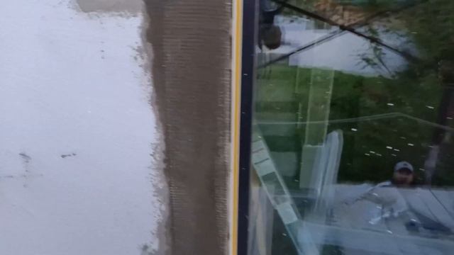 Проверка качества приклейки пенопласта на фасады дома, Гешки, перевязка листов, разбежка, пенные шв смотреть онлайн