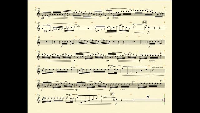 Беллини - Концерт для трубы - минусовка для трубы Си бемоль