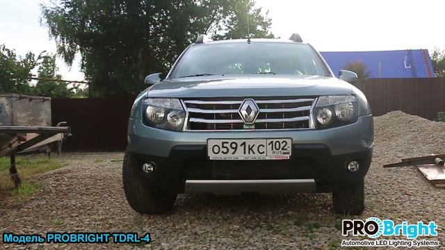 PROBRIGHT TDRL-4 в Renault Duster смотреть онлайн
