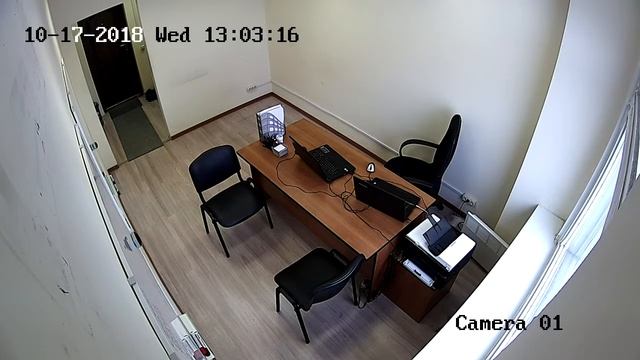 Видеонаблюдение в офисе со звуком