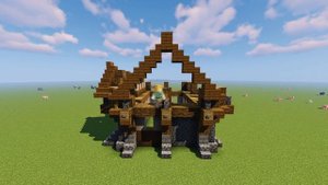 Как построить Таверну в Minecraft? | Майнкрафт строительство 1.14.4