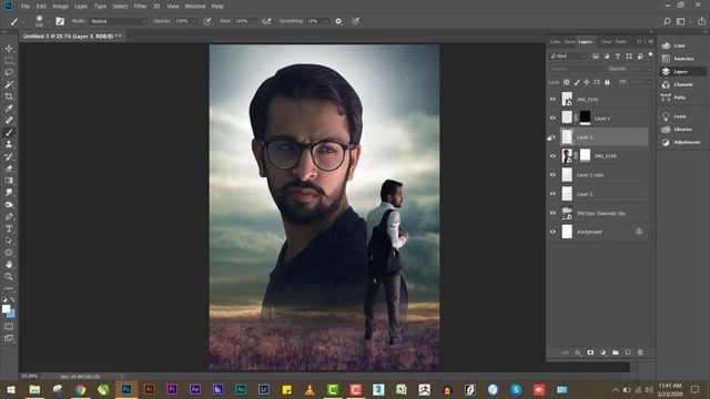 Learn Professional Poster Design in Photoshop – no plugin require | Hindi Tutorial смотреть онлайн