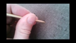 PAP STAR или как Я убрал затяжки на мягкой мебели при помощи палочек для шашлыка
