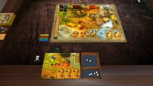 Как играть в настольную игру "Каменный век" в одиночку