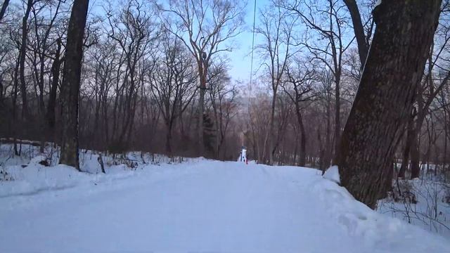 Обзор 3е го склона Горнолыжки - Комета, во Владивостоке. смотреть онлайн
