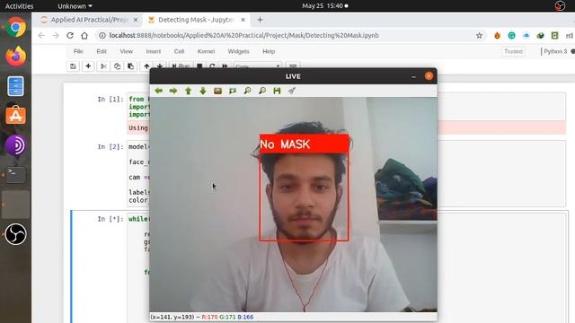 Covid19 Face Mask Detection using CNN Neural Networks - Python | Keras | Tensorflow | OpenCV