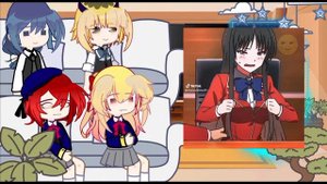 Oshi no ko react to Aquamarine Hoshino as Ayanokouji Kiyotaka || Part 1/? || Gacha club