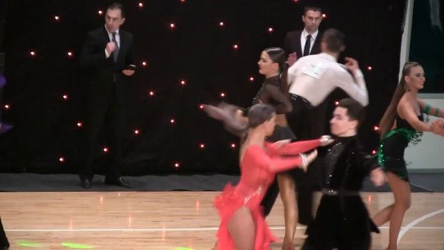 Ярослав Крутяк - Уляна Фоменко, Samba | Youth+Adult Rising Stars LAT смотреть онлайн