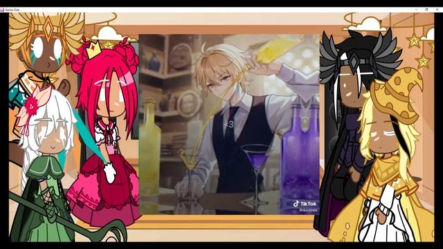 Cookie Run Kigdom Ancients react To Genshin Impact| Short | Pt. 1