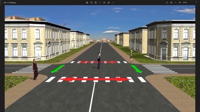 Занятие 3-2 ПДД 2023. Тема 6. Сигналы светофора и регулировщика и решение билетов по теме смотреть онлайн