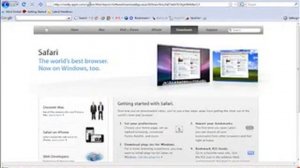 how to get apple safari in windows vista/xp