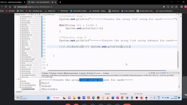 Collection Framework 04 Iterator, Functional Interface & lambda Expression 2023 03 14 conver смотреть онлайн