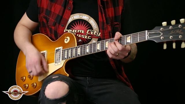 TONE CHECK: Gibson Custom Murphy Lab 1958 Les Paul Standard Ultra Light Aged | No Talking смотреть онлайн