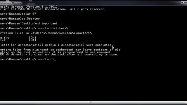 Encrypt and Decrypt Files Using CMD | Command Prompt Encryption Decryption | Secure your data смотреть онлайн