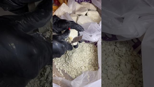 ? Залипательное видео с чисткой природного мела Новый Оскол от Дарьи