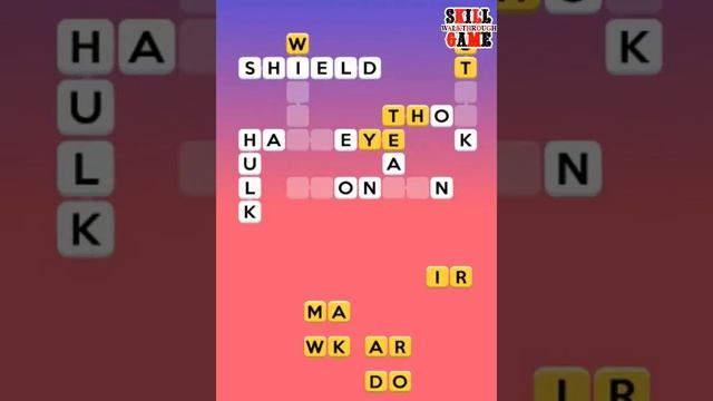 Letter Bounce - Word Puzzles Level 35 - Walkthrough