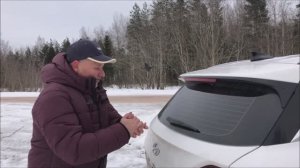 Как правильно снять щётку с заднего поводка, холодный запуск.