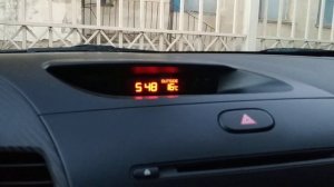 Смена формата часов на Kia Cerato YD 2013