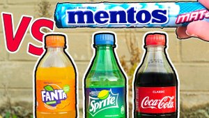 Experiment with Coca Cola VS MENTOS