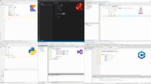 Sucesión de Fibonacci en 6 lenguajes de programación