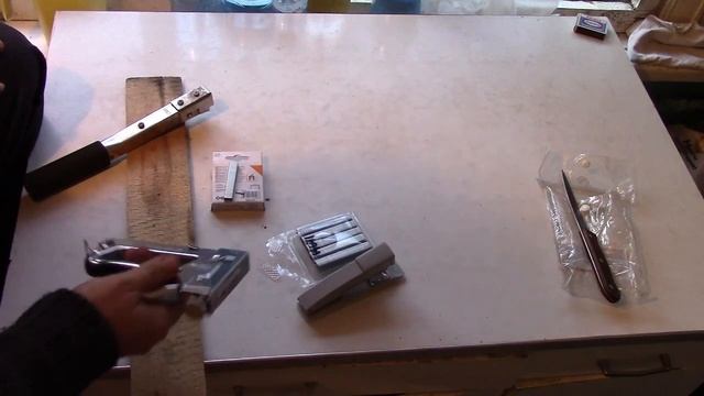 мебельный степлер. как пользоваться смотреть онлайн