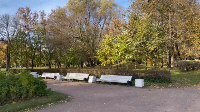 Жизнь в России. Парки Санкт-Петербурга Парк Победы и Парк Авиаторов 26 октября 2023. Моноколесо.