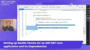 Setting up Health Checks for an ASP.NET Core application and its Dependencies